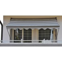 Angerer Freizeitmöbel Klemmmarkise, grau gestreift, Ausfall: 150 cm, versch. Breiten Angerer Freizeitmöbel Klemmmarkise, grau gestreift, Ausfall: 150 cm, versch. Breiten von Angerer Freizeitmöbel