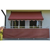 Angerer Freizeitmöbel Klemmmarkise, weinrot-weiß, Ausfall: 150 cm, versch. Breiten Angerer Freizeitmöbel Klemmmarkise, weinrot-weiß, Ausfall: 150 cm, versch. Breiten von Angerer Freizeitmöbel