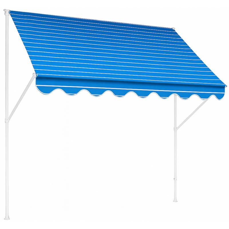 Angerer Freizeitmöbel Klemmmarkise 'Exklusiv' blau 250 x 150 cm von Angerer Freizeitmöbel