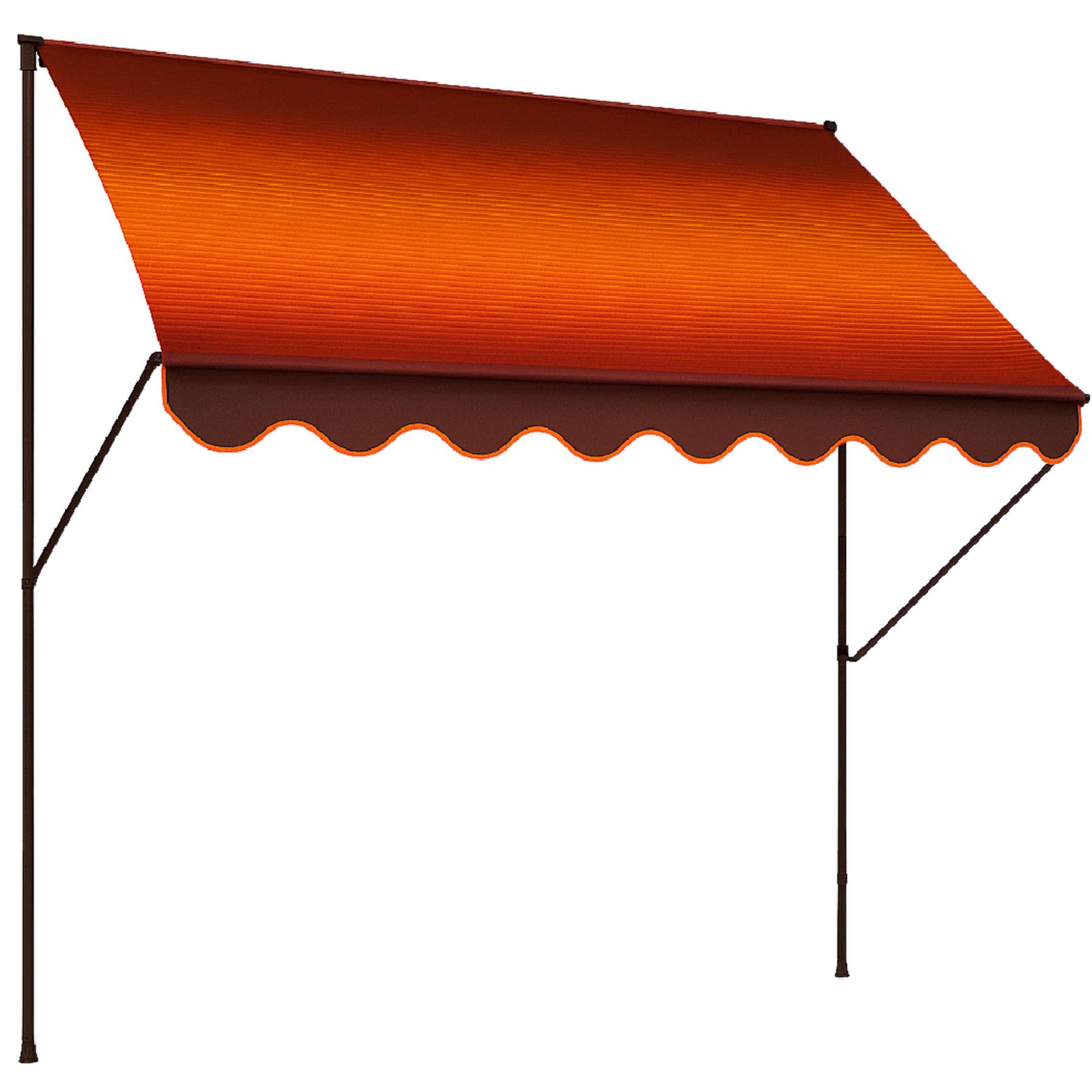 Angerer Freizeitmöbel Klemmmarkise 'Exklusiv' orange 300 x 150 cm Angerer Freizeitmöbel Klemmmarkise 'Exklusiv' orange 300 x 150 cm von Angerer Freizeitmöbel