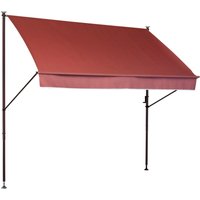 Angerer Freizeitmöbel Klemmmarkise "Style" BxH: 350 x 225-275 cm, Ausfall 150 cm von Angerer Freizeitmöbel