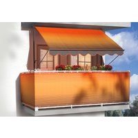 Angerer Freizeitmöbel Klemmmarkise, orange-braun, Ausfall: 150 cm, versch. Breiten von Angerer Freizeitmöbel
