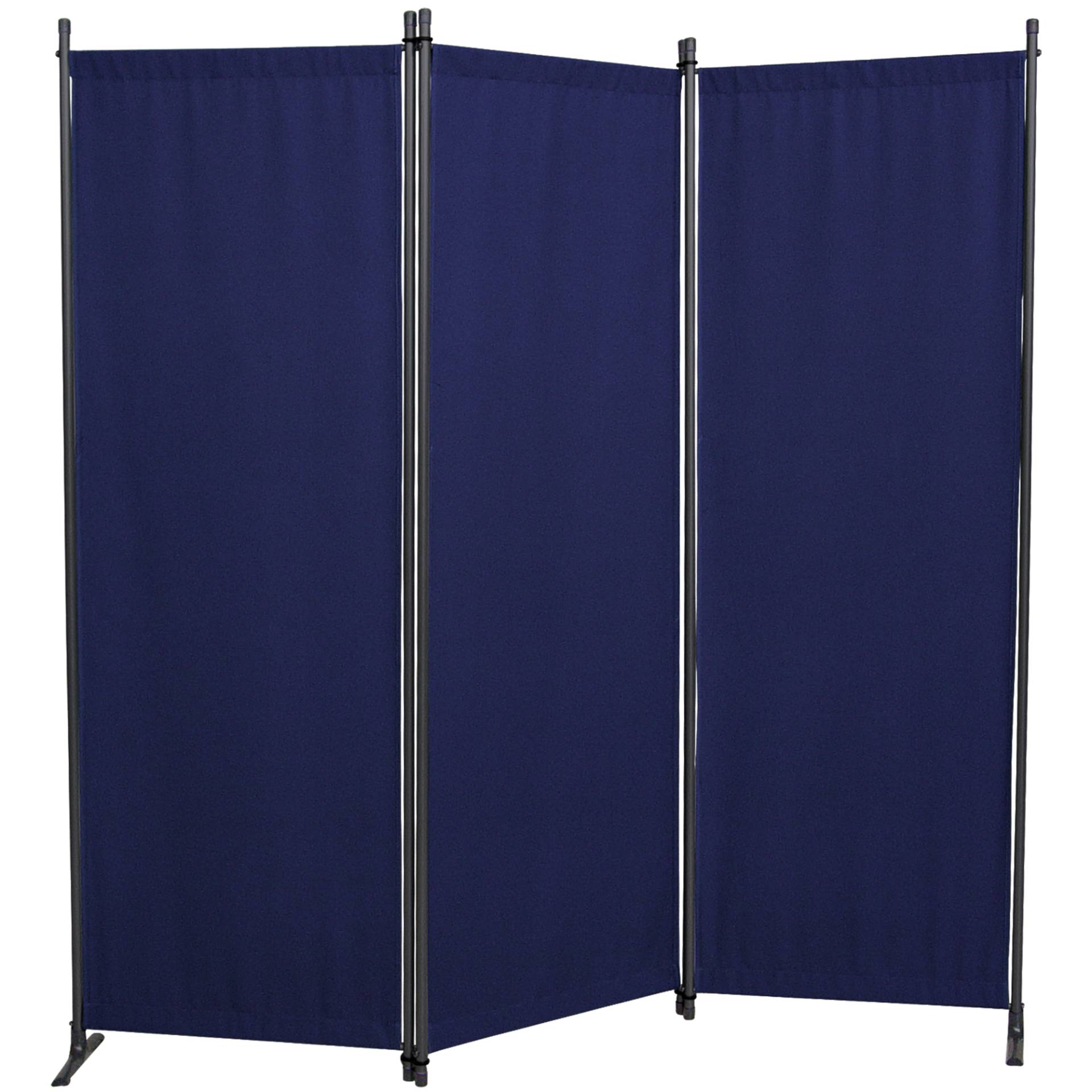 Angerer Freizeitmöbel Paravent 3-teilig Bezug Polyethylen blau 165 x 171 cm von Angerer Freizeitmöbel