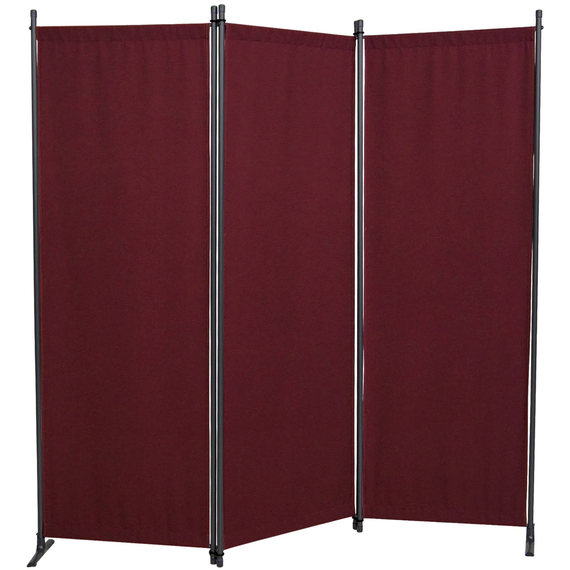 Angerer Freizeitmöbel Paravent 3-teilig Bezug Swingtex Polyacryl bordeaux 165 x 171 cm von Angerer Freizeitmöbel