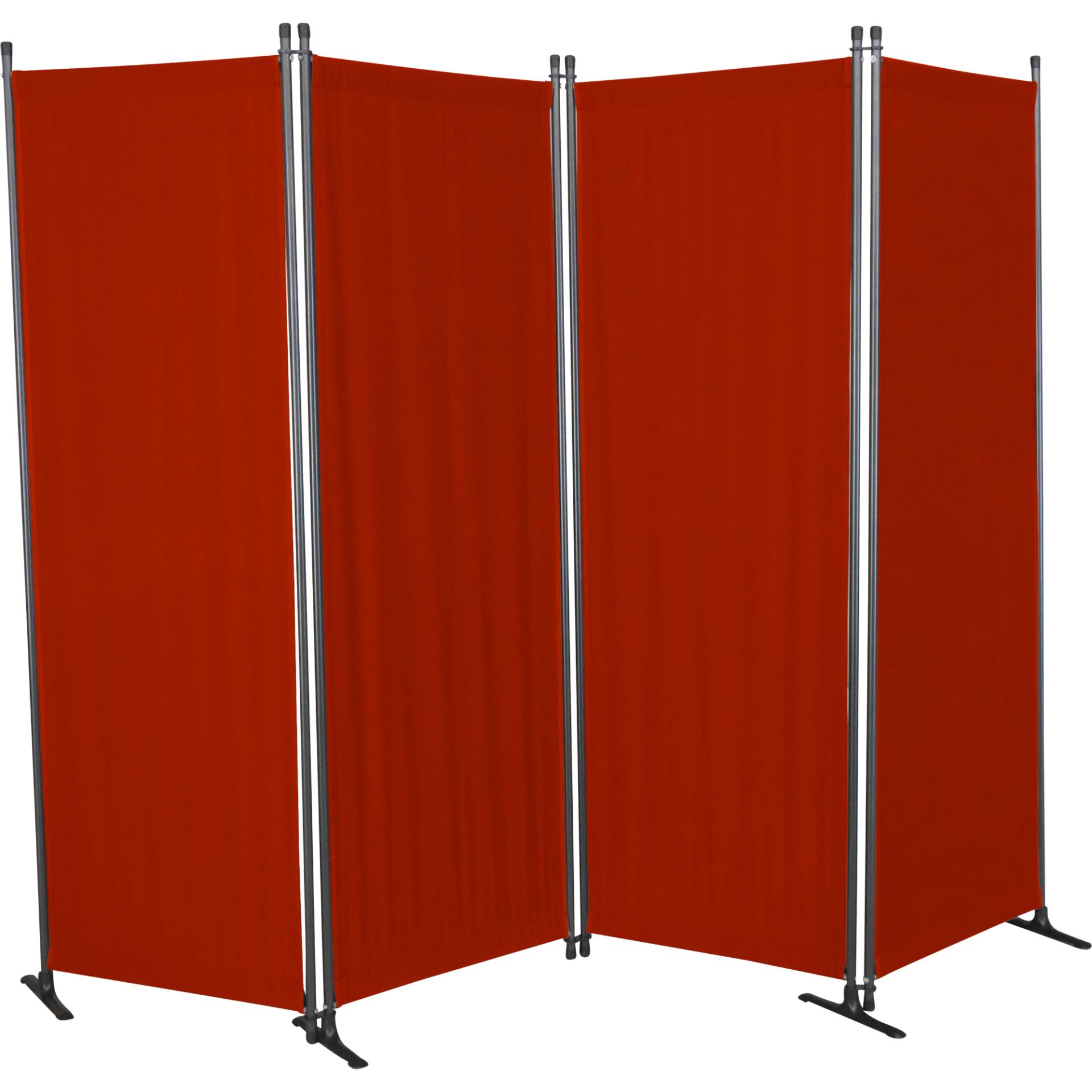 Angerer Freizeitmöbel Paravent 4-teilig Bezug Swingtex Polyacryl bordeaux 165 x 228 cm von Angerer Freizeitmöbel