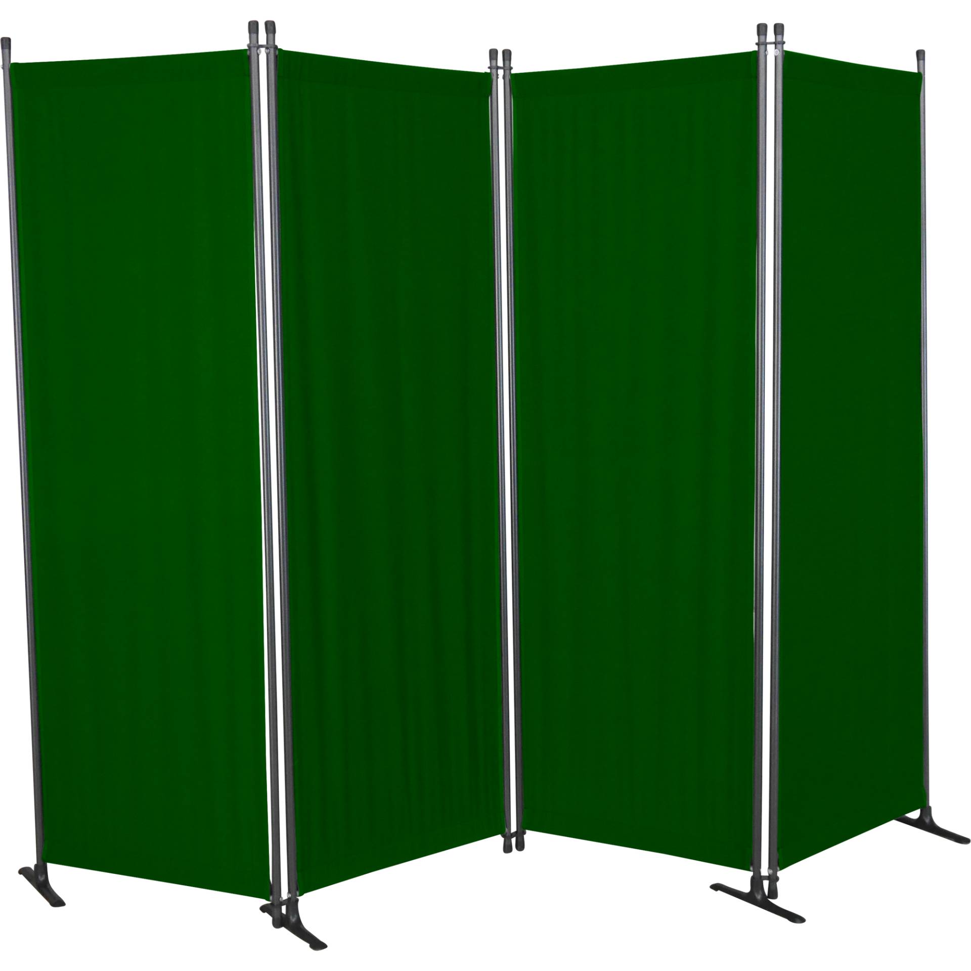 Angerer Freizeitmöbel Paravent 4-teilig Bezug Swingtex Polyacryl grün 165 x 228 cm von Angerer Freizeitmöbel