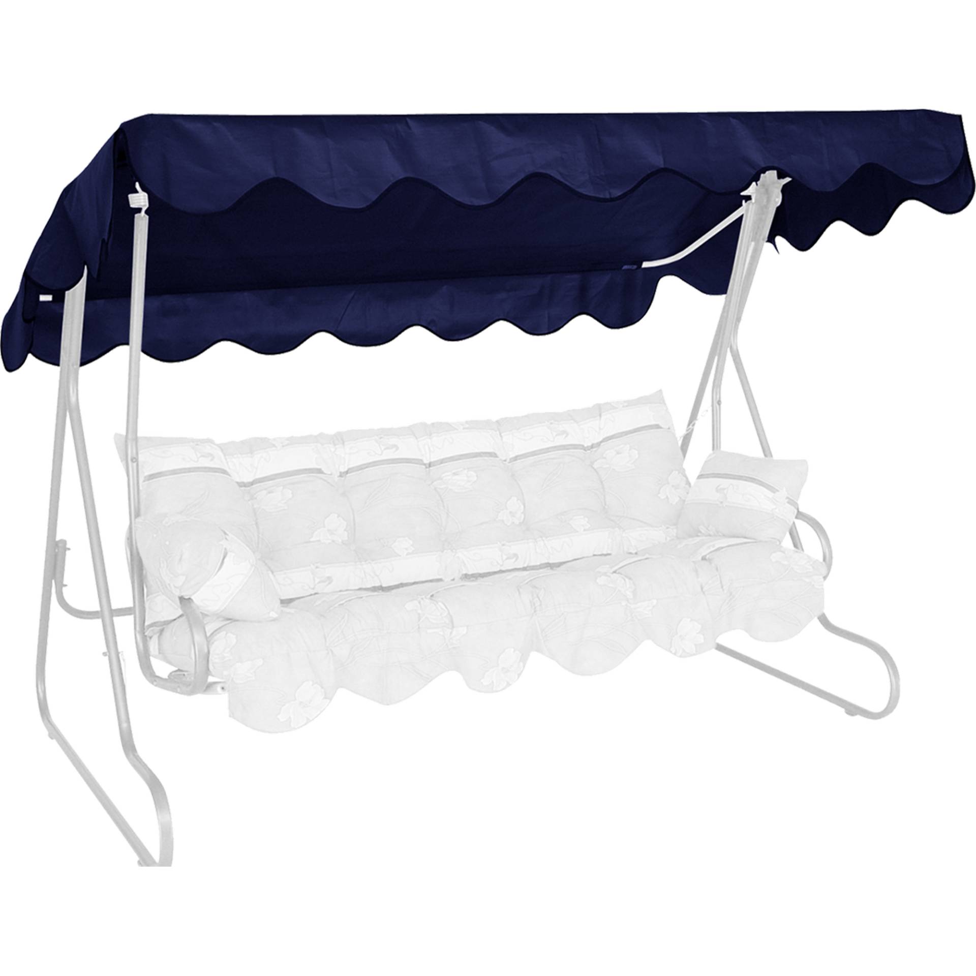 Angerer Freizeitmöbel Sonnendach für 3-Sitzer Hollywoodschaukel Polyethylen blau 210 x 145 cm Angerer Freizeitmöbel Sonnendach für 3-Sitzer Hollywoodschaukel Polyethylen blau 210 x 145 cm von Angerer Freizeitmöbel