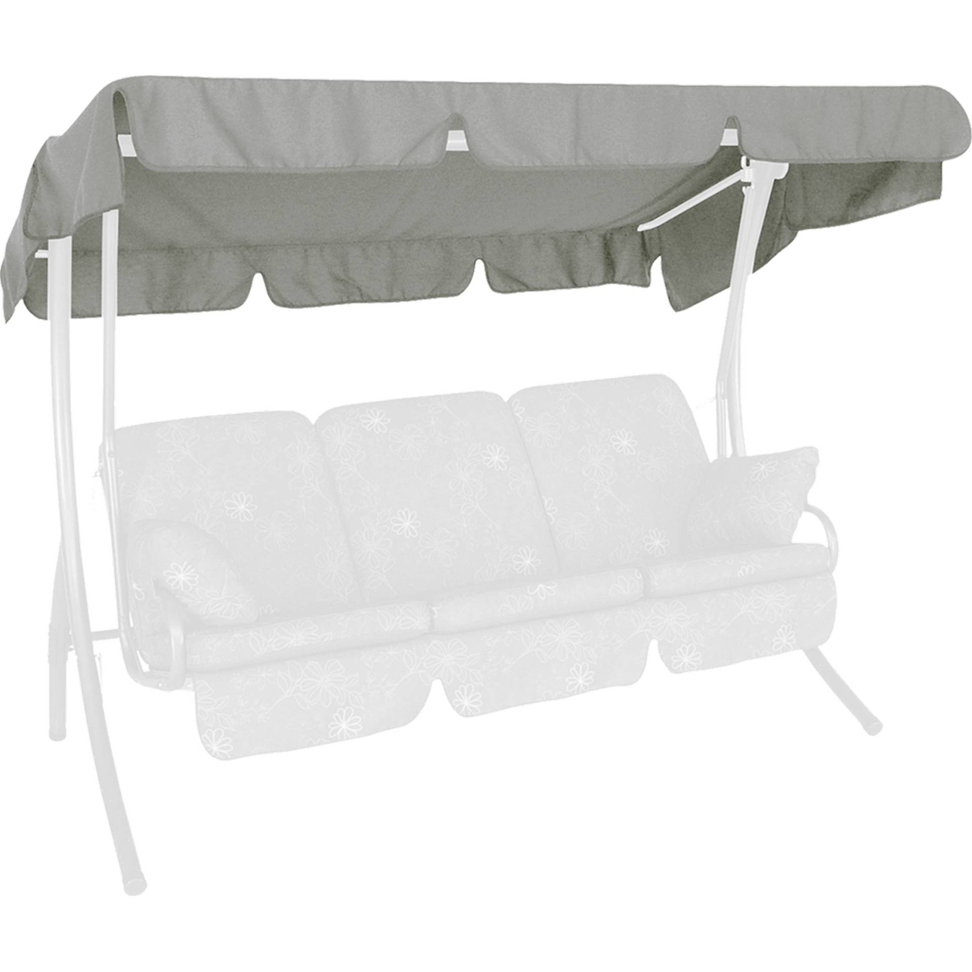 Angerer Freizeitmöbel Sonnendach für 3-Sitzer Hollywoodschaukel Swingtex hellgrau 210 x 145 cm Angerer Freizeitmöbel Sonnendach für 3-Sitzer Hollywoodschaukel Swingtex hellgrau 210 x 145 cm von Angerer Freizeitmöbel