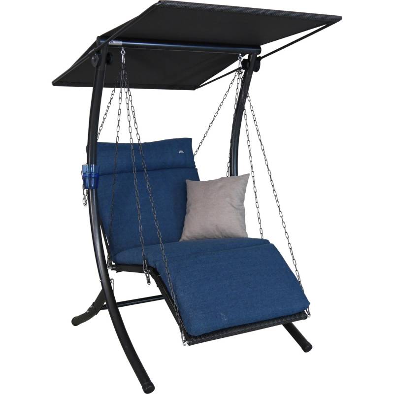 Angerer Hollywoodschaukel 1-Sitzer Swing Smart Denim von Angerer Freizeitmöbel
