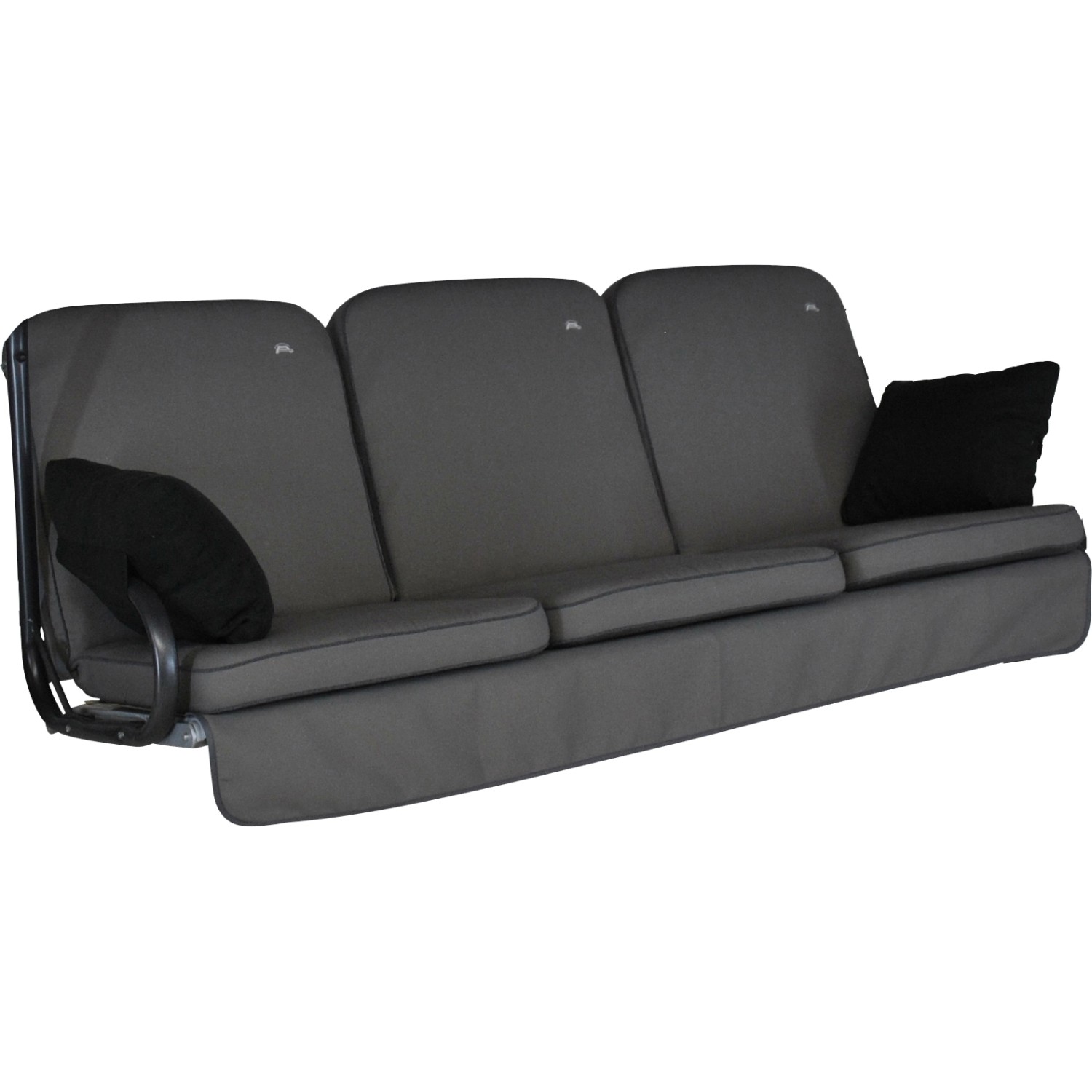 Angerer Hollywoodschaukel Auflage Comfort Style Grau von Angerer Freizeitmöbel