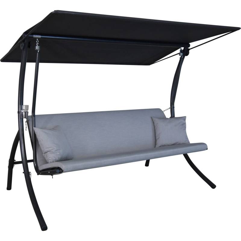 Angerer Hollywoodschaukel Motion Zip Granit 3-Sitzer von Angerer Freizeitmöbel