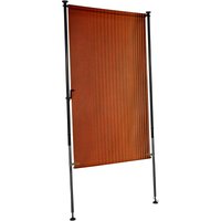 Angerer Balkonsichtschutz orange/braun 150 cm von Angerer