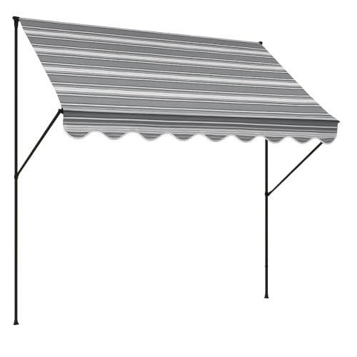 Angerer Freizeitmöbel GmbH Klemmmarkise Exklusiv - Markise für Sonnenschutz - Montage ohne Bohren und Dübeln - ideale Balkonmarkise für Mietwohnungen (Grau, 200 cm) Angerer Freizeitmöbel GmbH Klemmmarkise Exklusiv - Markise für Sonnenschutz - Montage ohne Bohren und Dübeln - ideale Balkonmarkise für Mietwohnungen (Grau, 200 cm) von Angerer Freizeitmöbel GmbH