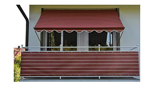 Angerer Freizeitmöbel GmbH Klemmmarkise Exklusiv - Markise für Sonnenschutz - Montage ohne Bohren und Dübeln - ideale Balkonmarkise für Mietwohnungen (Bordeaux, 400 cm) Angerer Freizeitmöbel GmbH Klemmmarkise Exklusiv - Markise für Sonnenschutz - Montage ohne Bohren und Dübeln - ideale Balkonmarkise für Mietwohnungen (Bordeaux, 400 cm) von Angerer Freizeitmöbel GmbH