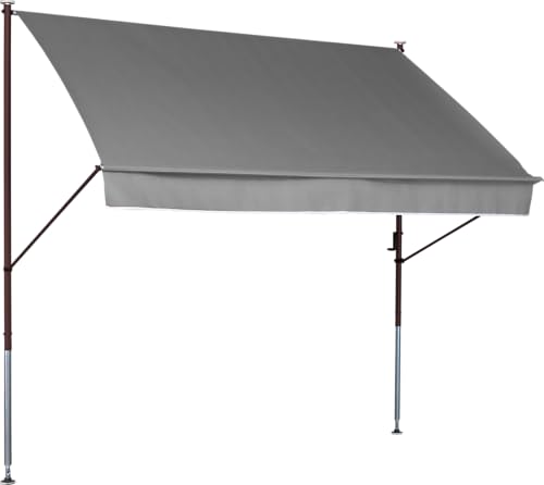 Angerer Freizeitmöbel GmbH Klemmmarkise Style - Markise für Sonnenschutz - Montage ohne Bohren und Dübeln - ideale Balkonmarkise für Mietwohnungen (Hellgrau, 200 cm) Angerer Freizeitmöbel GmbH Klemmmarkise Style - Markise für Sonnenschutz - Montage ohne Bohren und Dübeln - ideale Balkonmarkise für Mietwohnungen (Hellgrau, 200 cm) von Angerer Freizeitmöbel GmbH