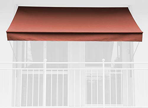 Angerer Markisentuch(ohne Gestell), Design Style Terracotta, zu Klemmmarkise (Breite x Tiefe: 300x150cm) von Angerer Freizeitmöbel GmbH
