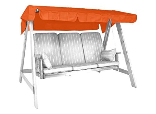 Angerer Freizeitmöbel GmbH Hollywoodschaukel Sonnendach - passend für viele 3-Sitzer Hollywoodschaukeln - Schaukeldach Made in Germany (Swingtex Terra, 193 x 130 cm) Angerer Freizeitmöbel GmbH Hollywoodschaukel Sonnendach - passend für viele 3-Sitzer Hollywoodschaukeln - Schaukeldach Made in Germany (Swingtex Terra, 193 x 130 cm) von Angerer Freizeitmöbel GmbH