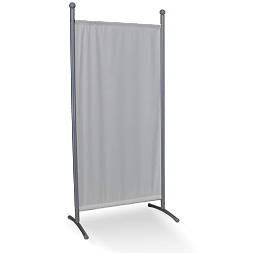 Angerer Freizeitmöbel GmbH Stellwand - Raumteiler & Raumtrenner Sichtschutz - Outdoor Paravent für Windschutz & Schatten auf Balkon (178 x 82 cm, Elfenbein) von Angerer Freizeitmöbel GmbH