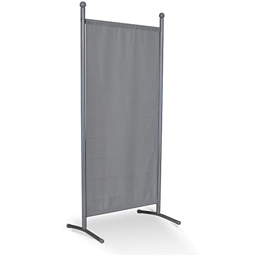 Angerer Freizeitmöbel GmbH Stellwand - Raumteiler & Raumtrenner Sichtschutz - Outdoor Paravent für Windschutz & Schatten auf Balkon (178 x 82 cm, hellgrau) von Angerer Freizeitmöbel GmbH