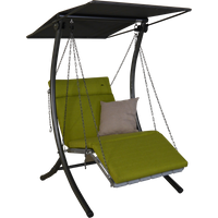 Hollywoodschaukel 1-Sitzer Luxus Smart lime von Angerer