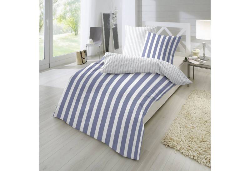 Bettwäsche Bettwäsche 4 stylischen Farben gestreift Bettbezug Schlafzimmer, Angeycasa von Angeycasa