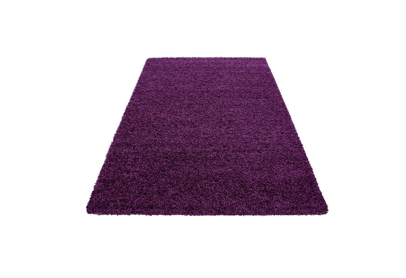 Hochflor-Teppich Shaggy Wohnzimmer Schlafzimmer Hochflorteppich meliert, Angeycasa von Angeycasa