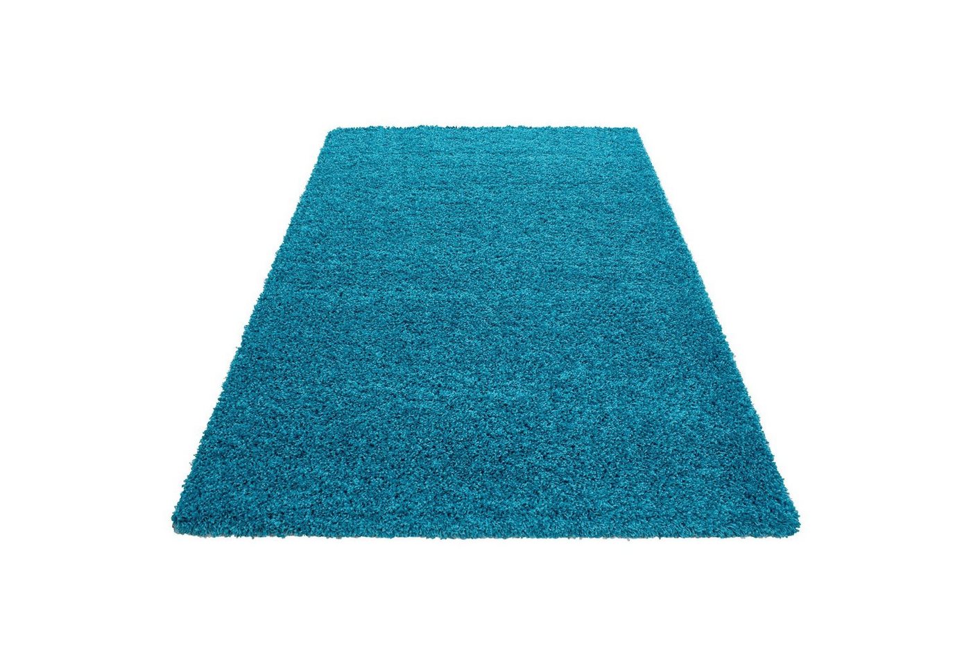 Hochflor-Teppich Shaggy Wohnzimmer Schlafzimmer Hochflorteppich meliert, Angeycasa von Angeycasa