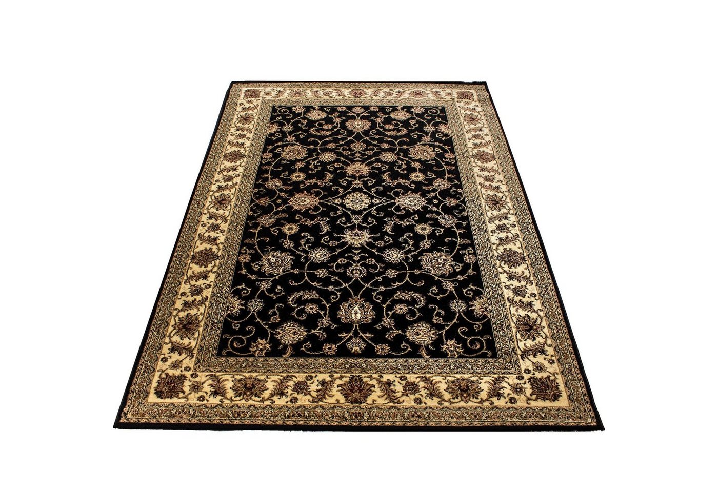 Teppich Orient Optik Kurzflorteppich, Angeycasa, rechteckig, Höhe: 12 mm, Oriental Wohnzimmer Esszimmer Kurzflor von Angeycasa