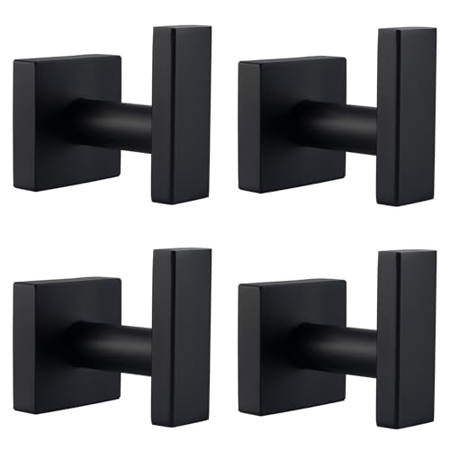 Angle Simple Handtuchhaken, mattschwarz, 4 Stück Angle Simple Handtuchhaken, mattschwarz, 4 Stück von Angle Simple