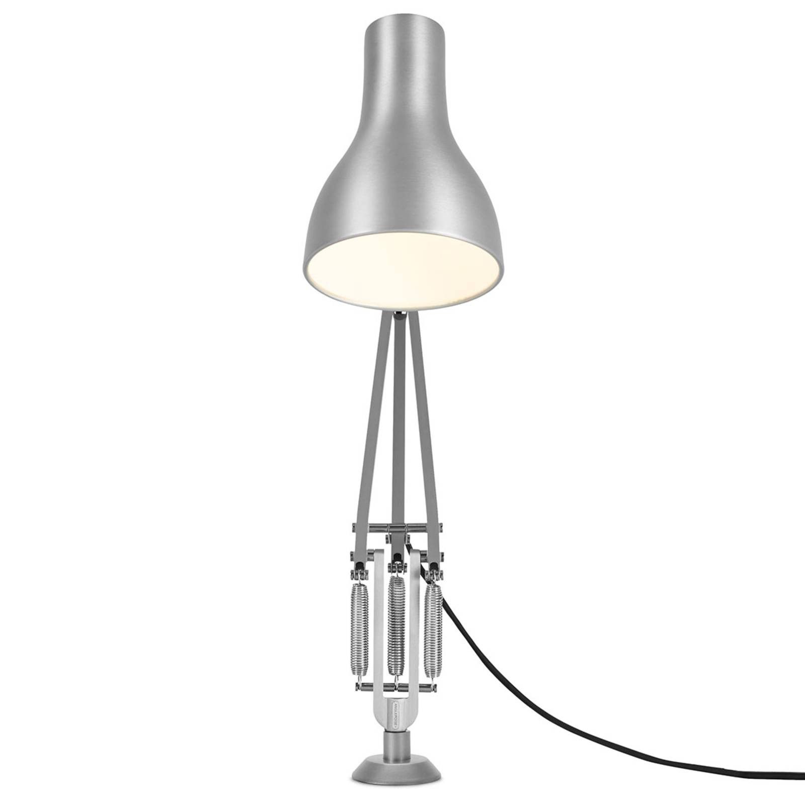 Anglepoise Type 75 Tischlampe Schraubfuß silber von Anglepoise