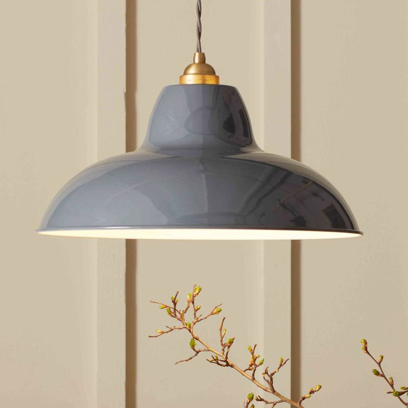 Anglepoise Original 1227 Brass Midi Wide grau von Anglepoise