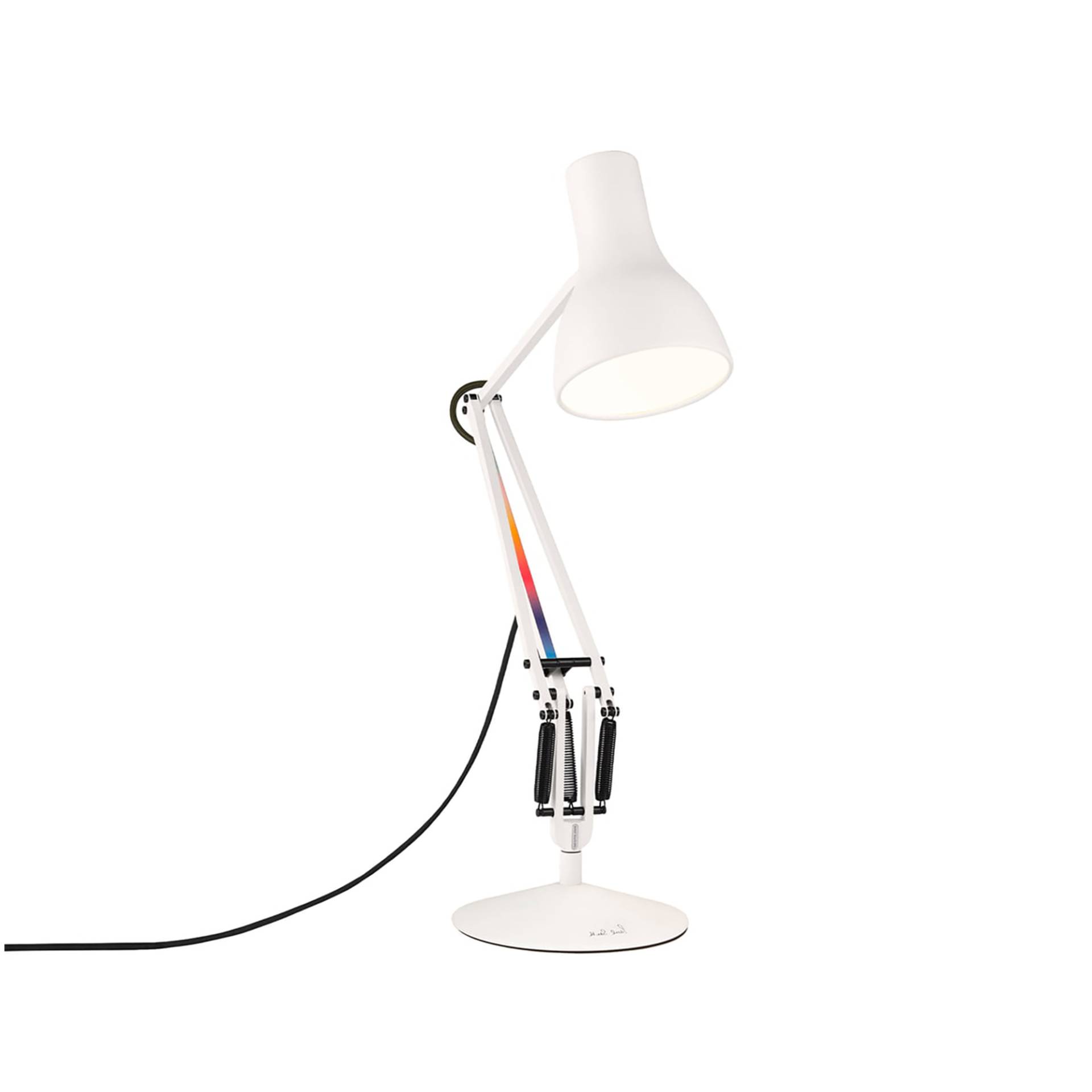 Anglepoise - Paul Smith Type 75 Mini Schreibtischleuchte - Edition 6 - mehrfarbig/matt/LxB 25x17cm/H 40-50cm/inkl. LED E14 6W 470lm 2700K von Anglepoise