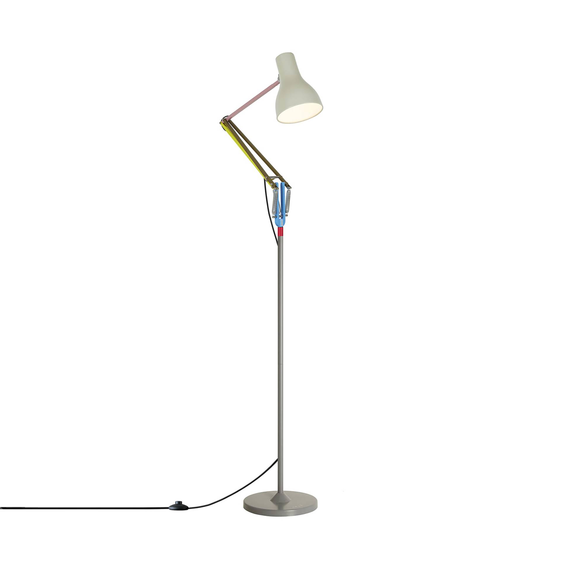 Anglepoise - Paul Smith Type 75 Stehleuchte - Edition 1 - mehrfarbig/matt/H 175cm/inkl. LED E27 6W 600lm 2700K von Anglepoise