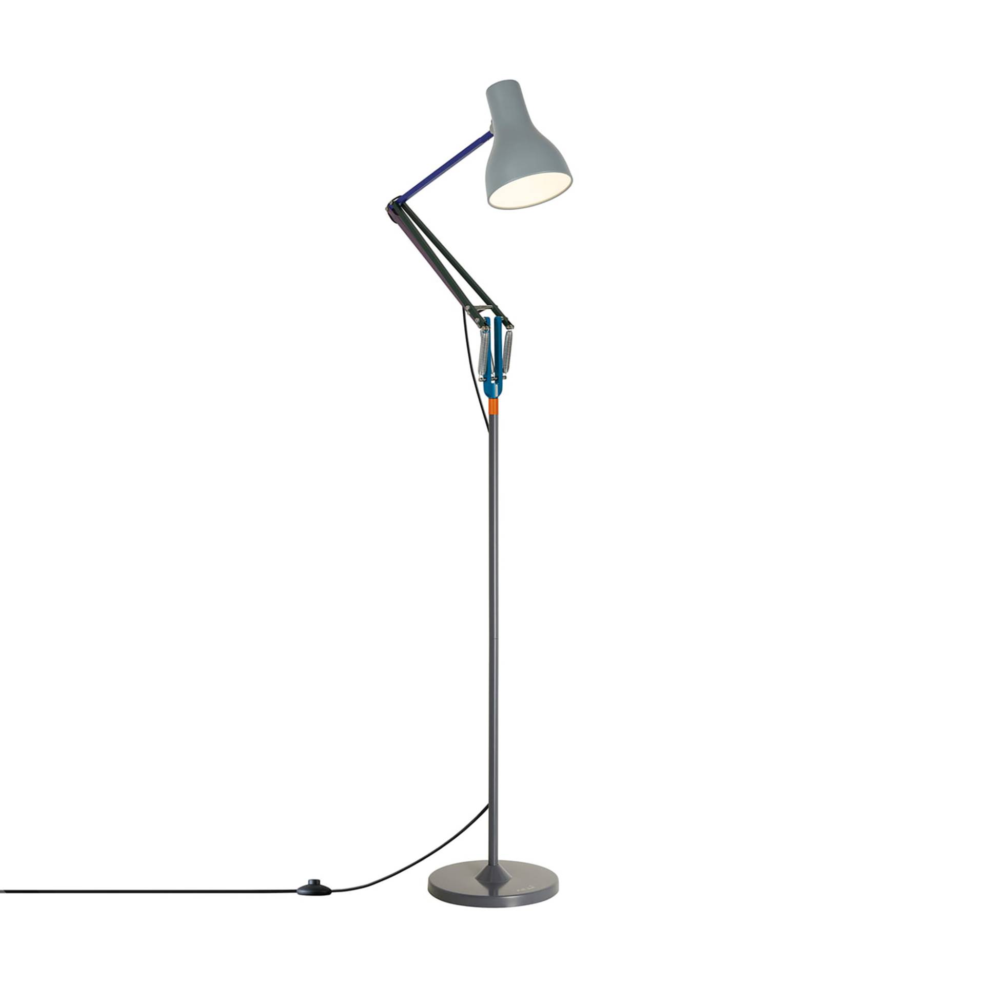 Anglepoise - Paul Smith Type 75 Stehleuchte - Edition 2 - mehrfarbig/matt/H 175cm/inkl. LED E27 6W 600lm 2700K von Anglepoise