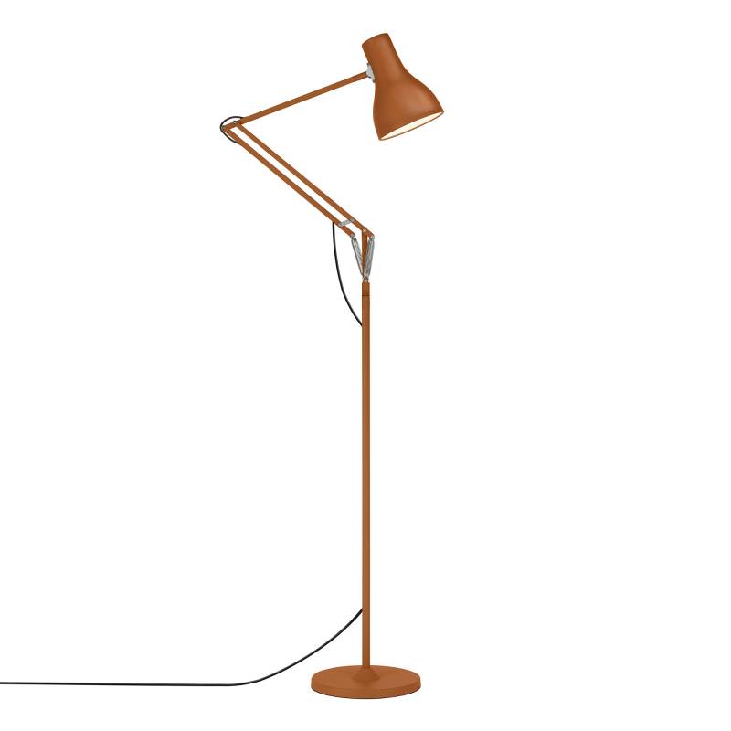 Anglepoise - Type 75 Margaret Howell Stehleuchte - sienna/matt/BxHxT 25x141x46cm/Schalter am Leuchtenkopf von Anglepoise