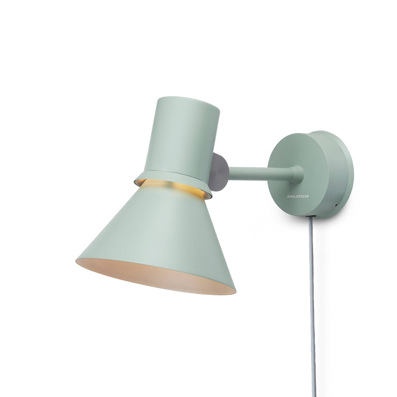 Anglepoise Type 80 W1 Wandlampe mit Stecker, grün von Anglepoise