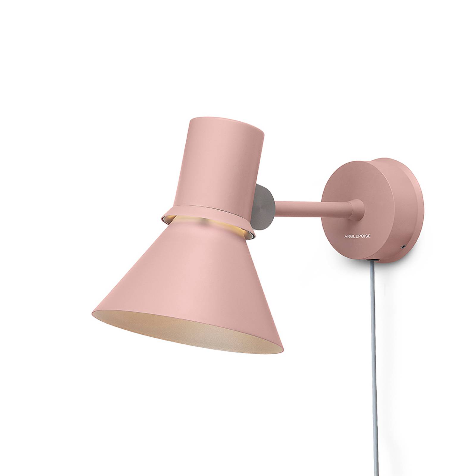 Anglepoise Type 80 W1 Wandlampe mit Stecker, rosé von Anglepoise