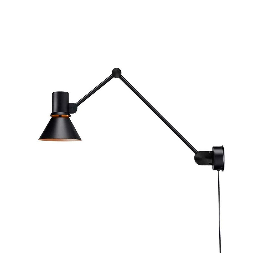 Anglepoise - Type 80™ W3 Wandleuchte w/cable Matte Black von Anglepoise