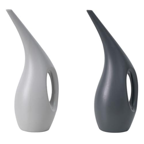 2Pcs Kunststoff Gießkanne Haushalts Mund Bewässerung Wasserkocher mit Griff Haus Pflanze Bewässerung Glas für Haus Garten Büro 1. 5L von Angoily