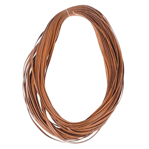Angoily 1 Rolle DIY-Möbel aus Kunststoff-Rattan Weiden Weberei Reparatur Streifen Gewebte bastelset abklebeband basteln stühle Korb Möbelset aus Rattan Wicker Repair Kit z. B. Kunststoff von Angoily