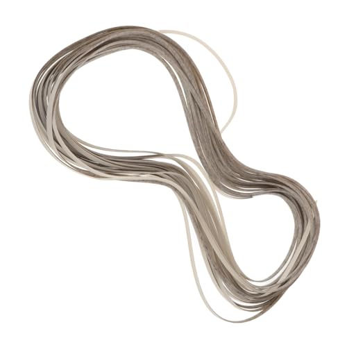 Angoily 1 Rolle Faux Rattan Reparaturmaterial für Möbel DIY Kunststoffgeflecht für Stühle Körbe Mehr Leicht Vielseitig Einsetzbar für Kreative Projekte von Angoily