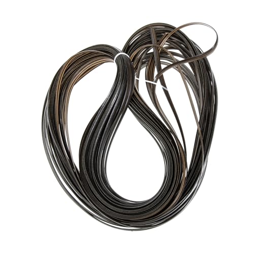 Angoily 1 Rolle Möbelreparaturmaterialien Korbmöbelbedarf DIY Material Für Korbstühle Stühle Rattanstuhl Rattanmöbel Befestigungsset Rattanmaterial Imitation Wicker Coffee Pe von Angoily
