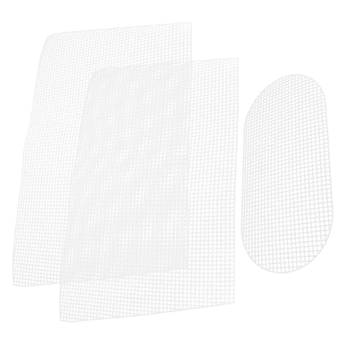 Angoily 1 Satz DIY Netzblätter Kunststoff für Häkeln Stricken Stickerei Handarbeit Bastelmaterialien für Projekte von Angoily