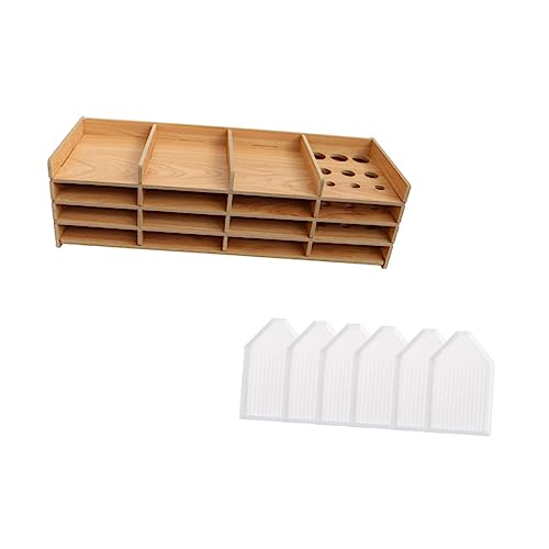 Angoily Diamant-Kunst-tablett-Organizer Aufbewahrungsregal Diamantbehälter Werkzeugkoffer Diamantbox Dotting-Box Für Diamantstickereien Perlen Schmuck von Angoily