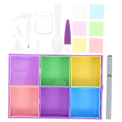 Angoily Diamantmalerei Werkzeugset Mit Aufbewahrungsbox Für Diamanten Und Perlen Organizer Für Bastelprojekte Und Handwerk Angoily Diamantmalerei Werkzeugset Mit Aufbewahrungsbox Für Diamanten Und Perlen Organizer Für Bastelprojekte Und Handwerk von Angoily