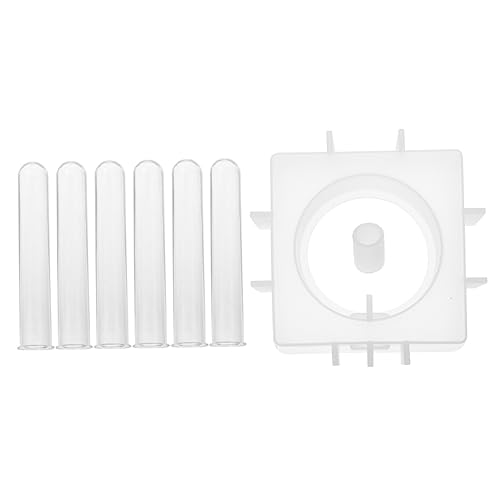 Angoily 1 Satz Diy Epoxidharz Silikonform für Vasen Teiliges Reagenzglas für Blumenarrangements und Handwerksprojekte von Angoily