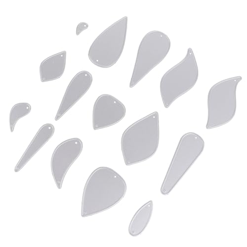 Angoily 1 Satz Earring Cutting Dies Kohlenstoffhaltigem Stahl Langlebige Stanzschablonen für DIY Ohrringe Vielseitige Formen Leder für Bastelprojekte Angoily 1 Satz Earring Cutting Dies Kohlenstoffhaltigem Stahl Langlebige Stanzschablonen für DIY Ohrringe Vielseitige Formen Leder für Bastelprojekte von Angoily