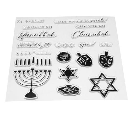 Angoily 1 Satz Hanukkah Siegel Sammelalbum Name Journaling Wachssiegelstempel jüdische Partybedarf Chanukka-Stempel zum Selbermachen Zeitschriftenstempel Kieselgel Black Angoily 1 Satz Hanukkah Siegel Sammelalbum Name Journaling Wachssiegelstempel jüdische Partybedarf Chanukka-Stempel zum Selbermachen Zeitschriftenstempel Kieselgel Black von Angoily
