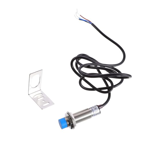 Angoily 1 Satz Induktiver Näherungssensor Metall Sensor für Cnc Maschinen und Npn No Kurzschlusssicher LED Anzeige für Automatisierte Produktionslinien und Sicherheitsgeräte von Angoily