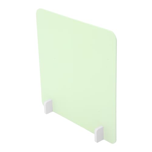 Angoily 1 Satz Isolationsschutzplatine klein Schreibtisch Abdeckung Sperre Partitionen trennstreifen Bildschirmteiler tragbare Absperrung für Arbeitsplatten PVC Green Angoily 1 Satz Isolationsschutzplatine klein Schreibtisch Abdeckung Sperre Partitionen trennstreifen Bildschirmteiler tragbare Absperrung für Arbeitsplatten PVC Green von Angoily